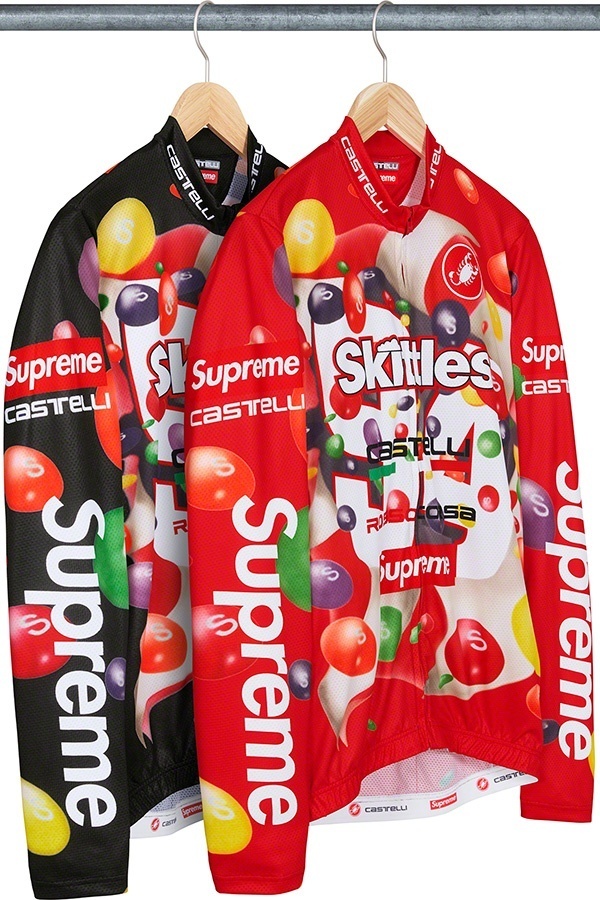 Supreme®/Skittles®/<wbr>Castelli L/S Cycling Jersey
